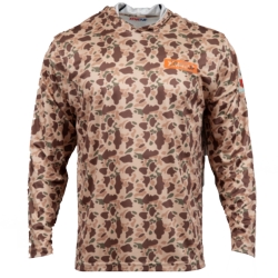 POLY KNIT HOODIE DUCK CAMO M